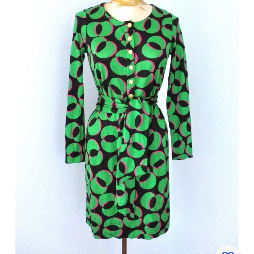 Diane Von Furstenberg Alama Silk shift dress. Size 4